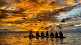 Sunset Stand-up Paddle Tanjung Aru